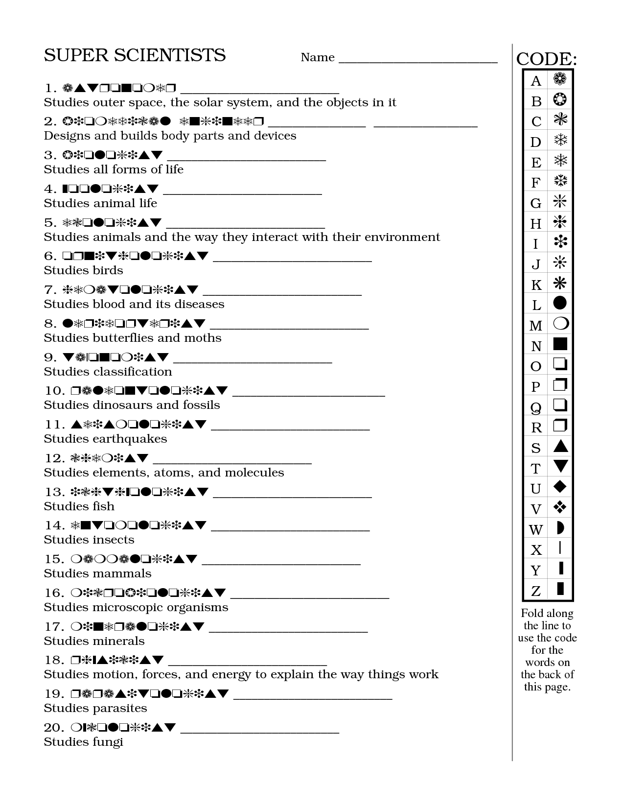 finale worksheets 2009 answers